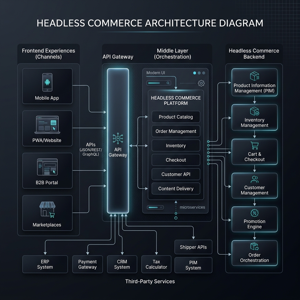 Illustration Architecture Headless